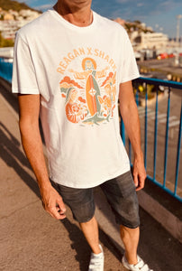 Tee shirt Reagan © Love & Surf - white