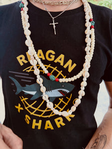 Reagan tees © Reagan x Shark Unchained