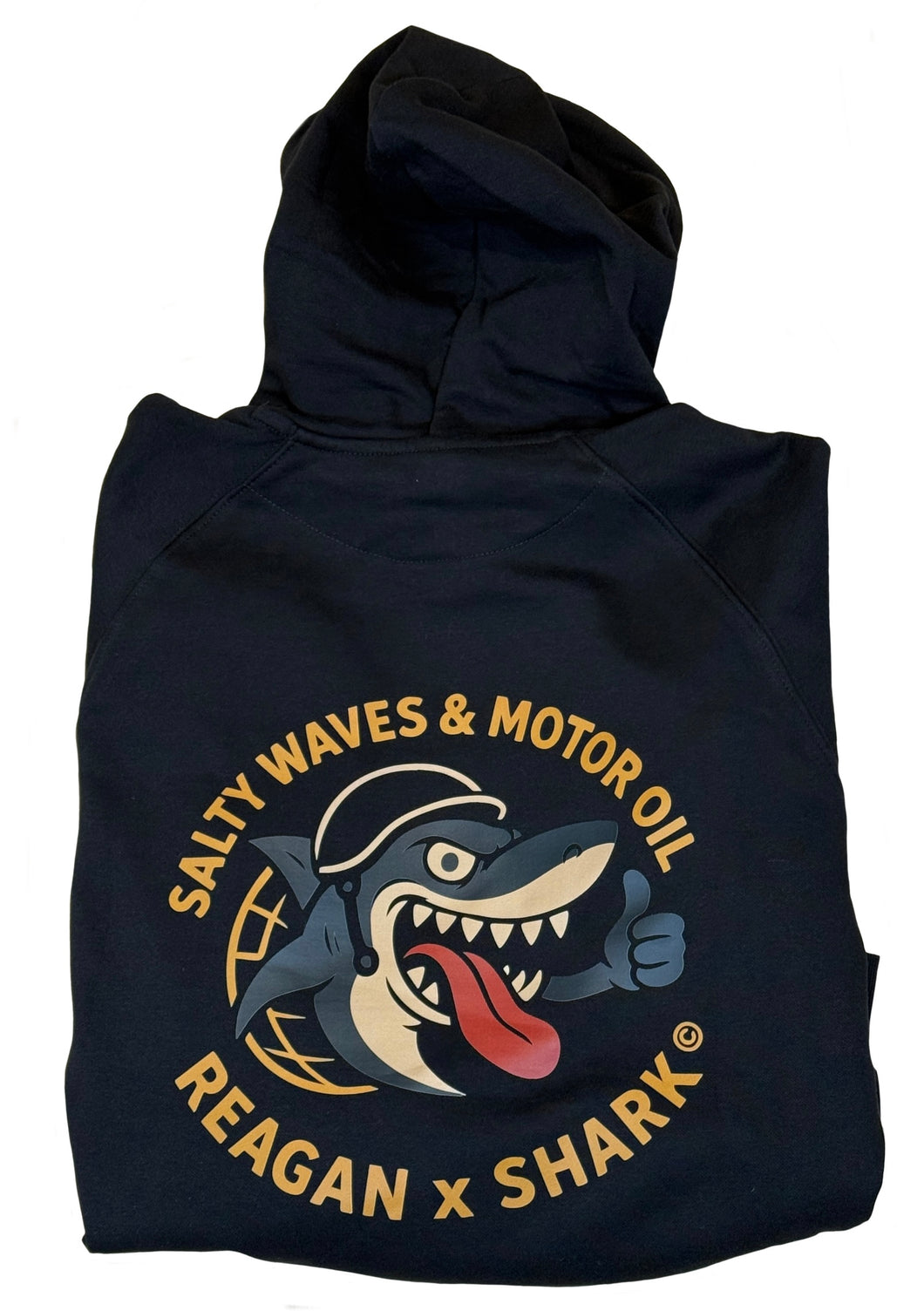 Reagan © Hoodie Salty waves & Motor oil
