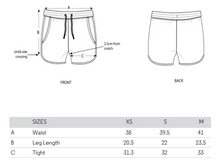 Charger l&#39;image dans la galerie, Women&#39;s shorts - Sharky © navy