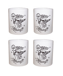 4 mugs Reagan Motorcycle ©