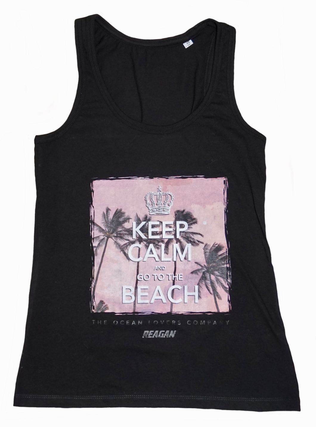 Tank Reagan © Keep calm blk