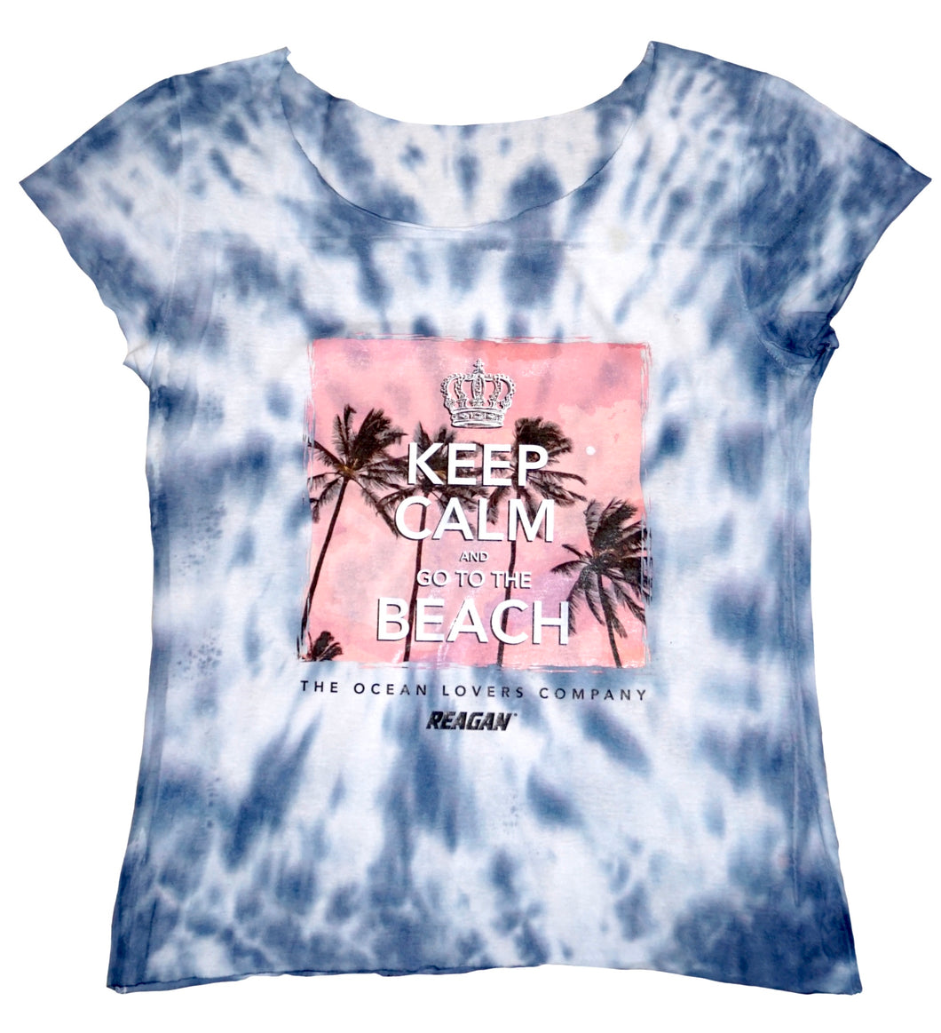 Tee shirt Reagan © Tie and Dye Keep calm