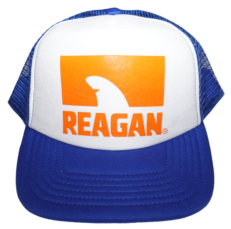 Reagan © trucker cap - Lucky shark orange