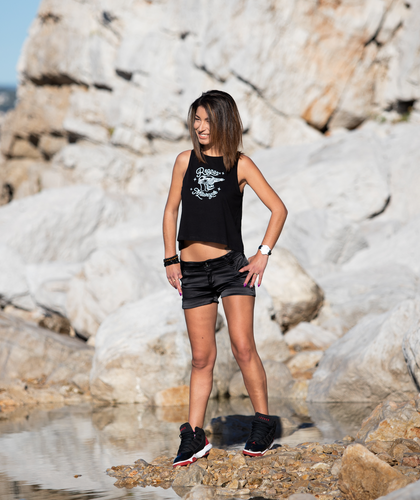 Tee shirt women Reagan © GMC black