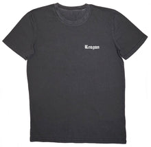 Load image into Gallery viewer, Tee shirt Reagan © gth dyed black