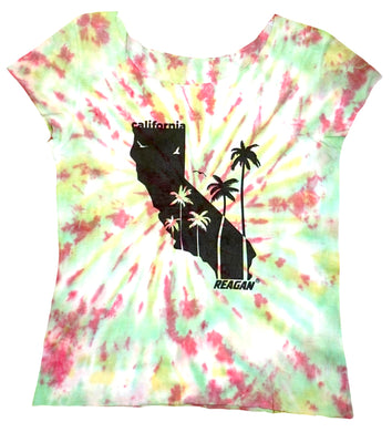 Tee shirt Reagan © Tie and Dye Cal 85