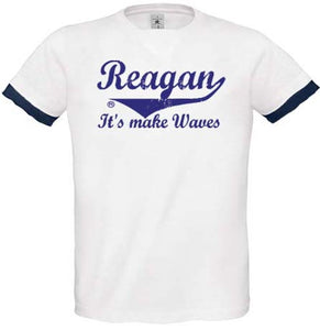 Reagan Make Waves Men's T-Shirt