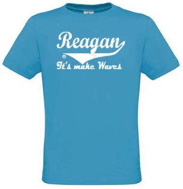 Reagan Make Waves Men's T-Shirt