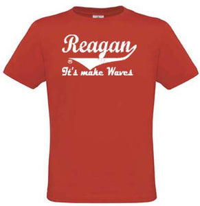 Reagan Make Waves Men's T-Shirt
