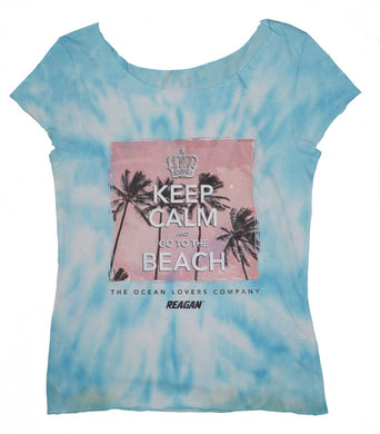 Tee shirt Reagan © Tie and Dye Keep calm