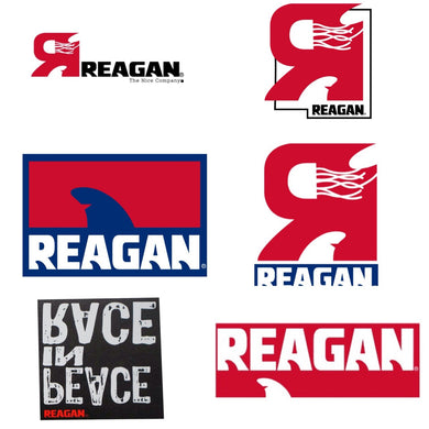 6 x Stickers Reagan pack Original ©